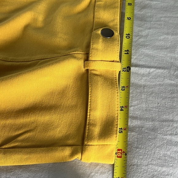 89th+Madison• Mustard Yellow Fall Women’s Midi Skirt, Size L - Picture 9 of 11